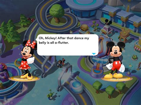 Minnie and Mickey Mouse in the Disney Magic Kingdom game | Disney magic ...