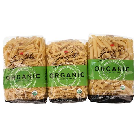 Garofalo Organic Pasta, Variety Pack, 17.6 oz, 6-count - Walmart.com