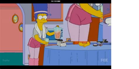 Marge Simpson: Hot Pics: Marge Simpson in hot pink shorts and tight spandex after work out ...