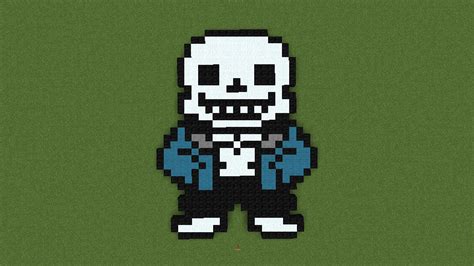 Sans Minecraft Pixel Art (Undertale) by PendronatorMusic on DeviantArt