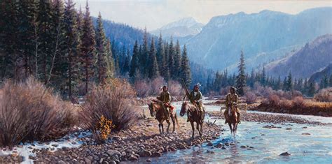 Martin Grelle - Following the River Oil on Canvas kp | Fine art, Fine ...