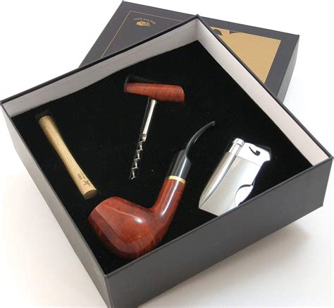 Briar Tobacco Pipe Gift Set With Accessories