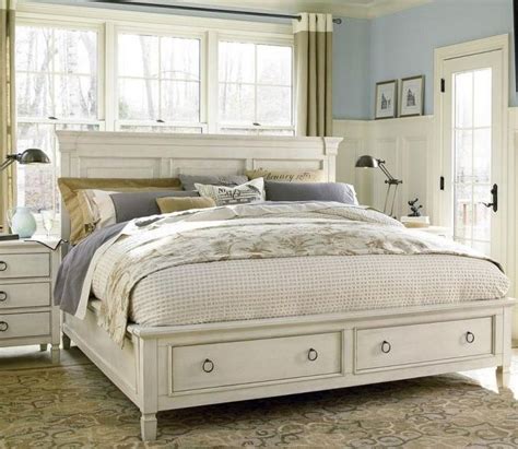 20+ Marvelous Farmhouse Storage Bed Design Ideas | Bed designs with ...