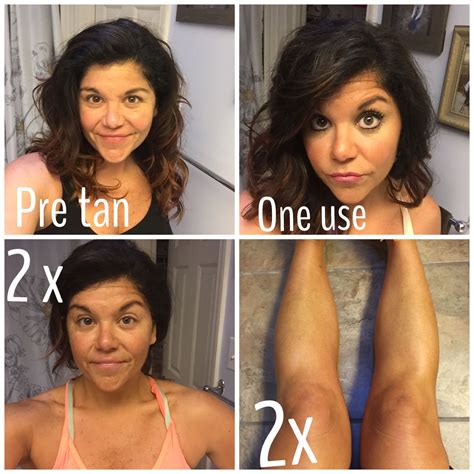 Check out my results!! This is using our new Sunless Tanning Spray and Lotion. www ...