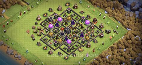 Level 9 Town Hall Farming Base