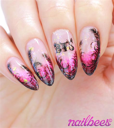 BTS Inspired Nail Art | nailbees