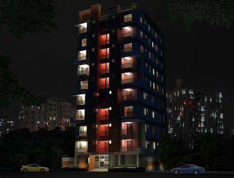 Apartment Complex | Building design, Apartment complexes, Building