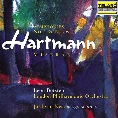 ‎Hartmann: Symphonies Nos. 1 & 6 by Leon Botstein, London Philharmonic ...