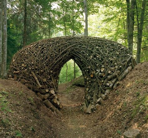 le petit pont de bois | Land art, Environmental art, Earth art