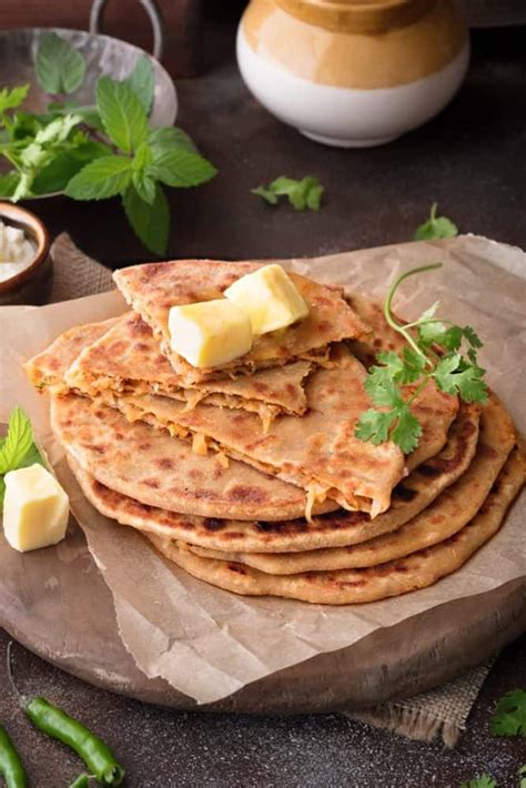 Mooli Ka Paratha Recipe - Cubes N Juliennes