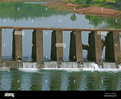 Dam On Jagbudi River, Khed, Ratnagiri, Maharashtra, India Stock Photo - Alamy