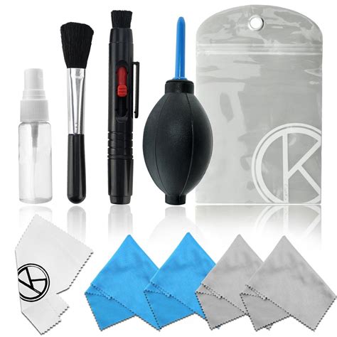 Amazon.com : Professional Camera Cleaning Kit for DSLR Cameras- Canon ...