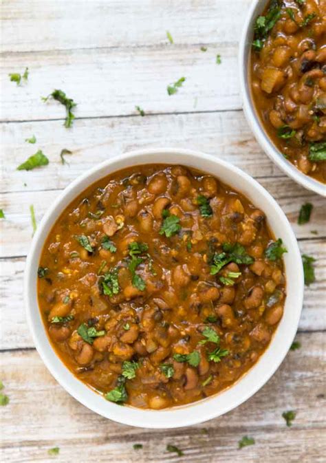 Vegan Black Eyed Peas Curry Recipe (Instant Pot Option) - Vegetarian Gastronomy