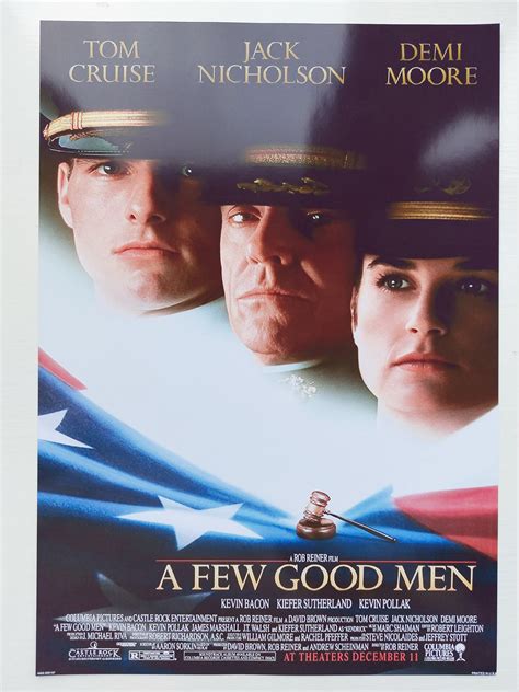 A Few Good Men Script/Screenplay & Movie Poster And Autographs | Etsy