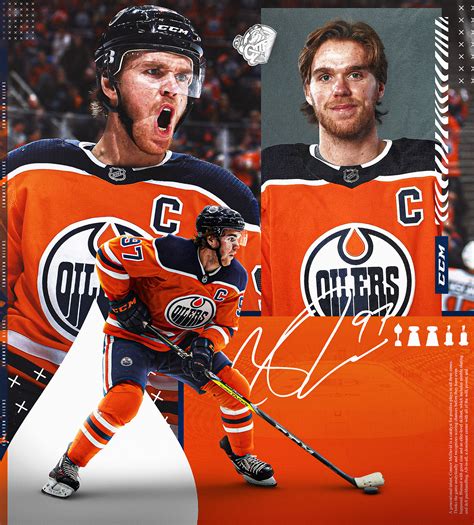 Connor McDavid | Edmonton Oilers on Behance