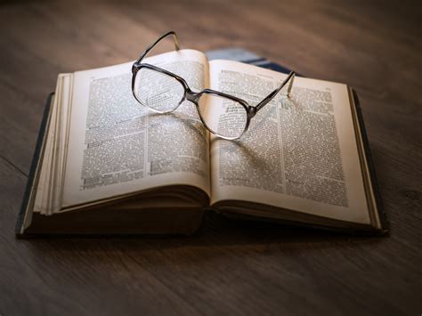 Free Images : table, book, wood, page, brand, drawing, glasses, reading ...