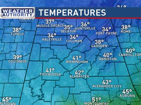 Temperatures : The Alabama Weather Blog