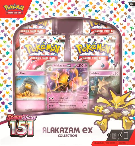 Customer Reviews: Pokémon Trading Card Game: 151 Alakazam ex Box 290 ...