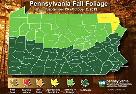 Here’s When Pa. Will Reach Peak Fall Foliage This Year