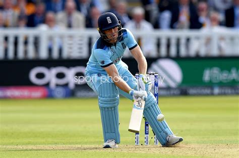 Jos Buttler England Ramp Shot v New Zealand World Cup Final 2019 Images | Cricket Posters