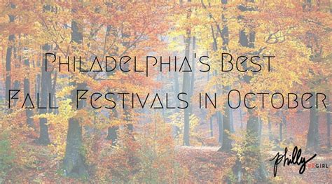 Philadelphia's Best Fall Festivals in October | Philly PR Girl