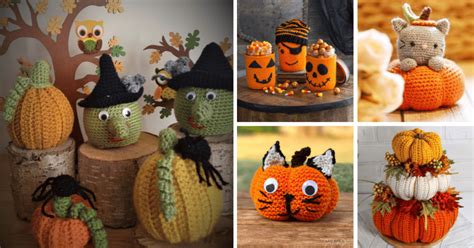 30 Creative Crochet Pumpkin Patterns - Ideal Me