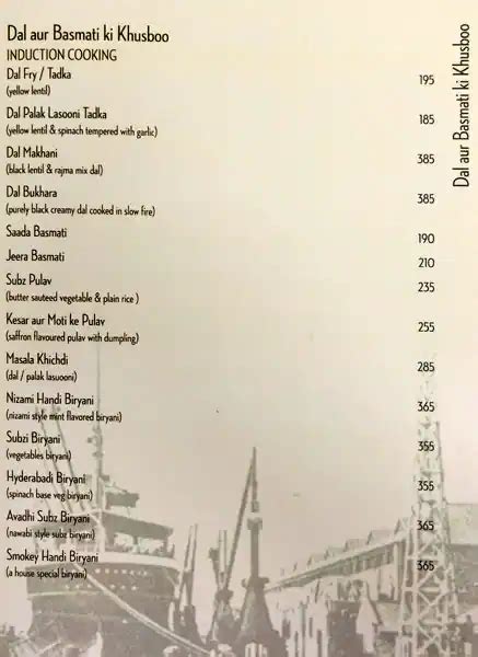 Menu at Pirates Voyage, Surat, Near Valentine Multiplex