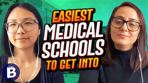 The Easiest Medical Schools to Get Into - YouTube