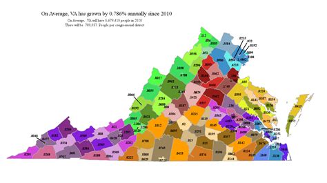 Virginia Planning District Map