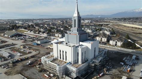 City investigating fire at under-construction Orem Temple