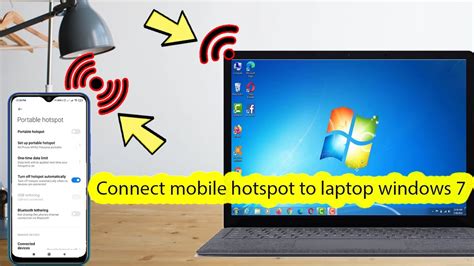 How to connect mobile wifi hotspot to laptop windows 7 - YouTube