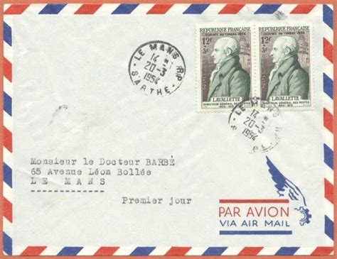 VINTAGE PAR AVION THEMED ITEMS --- Vintage Par Avion envelope Air Mail ...