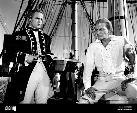 MUTINY ON THE BOUNTY, Marlon Brando, Trevor Howard, 1962 Stock Photo - Alamy