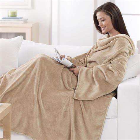 Have An Awesome Winter In A Blanket With Sleeves | Sunbeam Electric Blanket