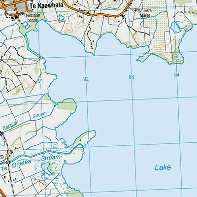 BC33 - Te Kauwhata Map by Land Information New Zealand | Avenza Maps