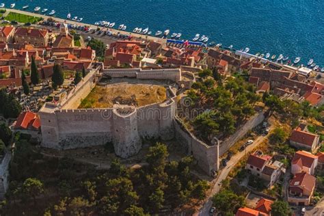 Sibenik St. John Fortress stock image. Image of coastal - 27852415