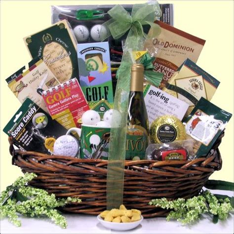 Best Golf Gift Basket Ever - Two Books, Balls, Counter, Snacks & More ...