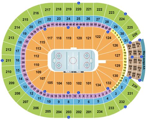 Edmonton Oilers - Rogers Place Seating Chart - Edmonton