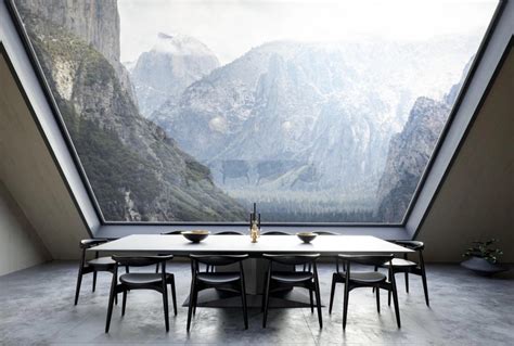 dining room with a view | Interior Design Ideas