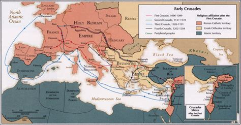 First Crusades Map