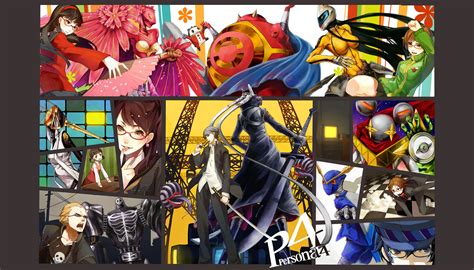 Stunning Artwork of Persona 4 Characters