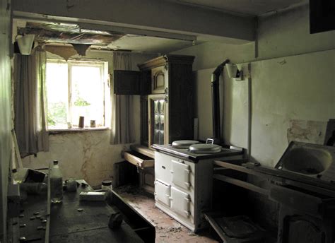 Old farmhouse kitchen on Ynys Gifftan © Dave Croker :: Geograph Britain and Ireland