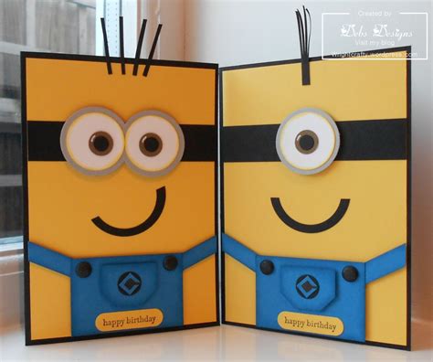 Truly Despicable Birthday | Minion card, Handmade birthday cards, Kids ...