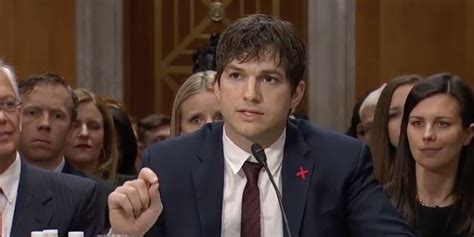 Ashton Kutcher gives emotional testimony to Senate - Business Insider