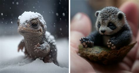 I Created Micro Baby Animals With The Help Of AI (19 Pics) | Bored Panda