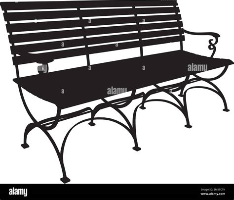 Park Bench Vector Stock Vector Image & Art - Alamy