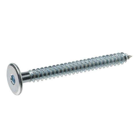 7 mm x 70 mm Zinc-Plated Hex-Drive Connecting Screw (4-Pieces)-802154 - The Home Depot