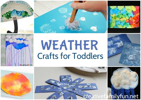 Fun Weather Crafts for Toddlers - Creative Family Fun