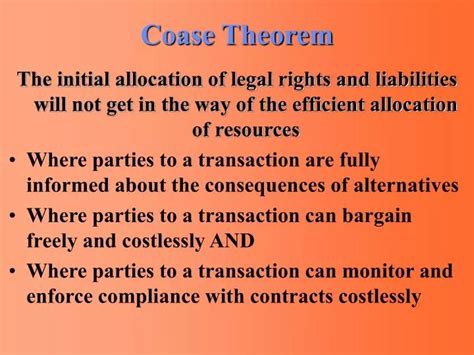 PPT - Coase Theorem PowerPoint Presentation, free download - ID:3030444