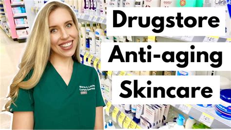 Drugstore Anti-aging Skincare Routine | The Budget Dermatologist - YouTube